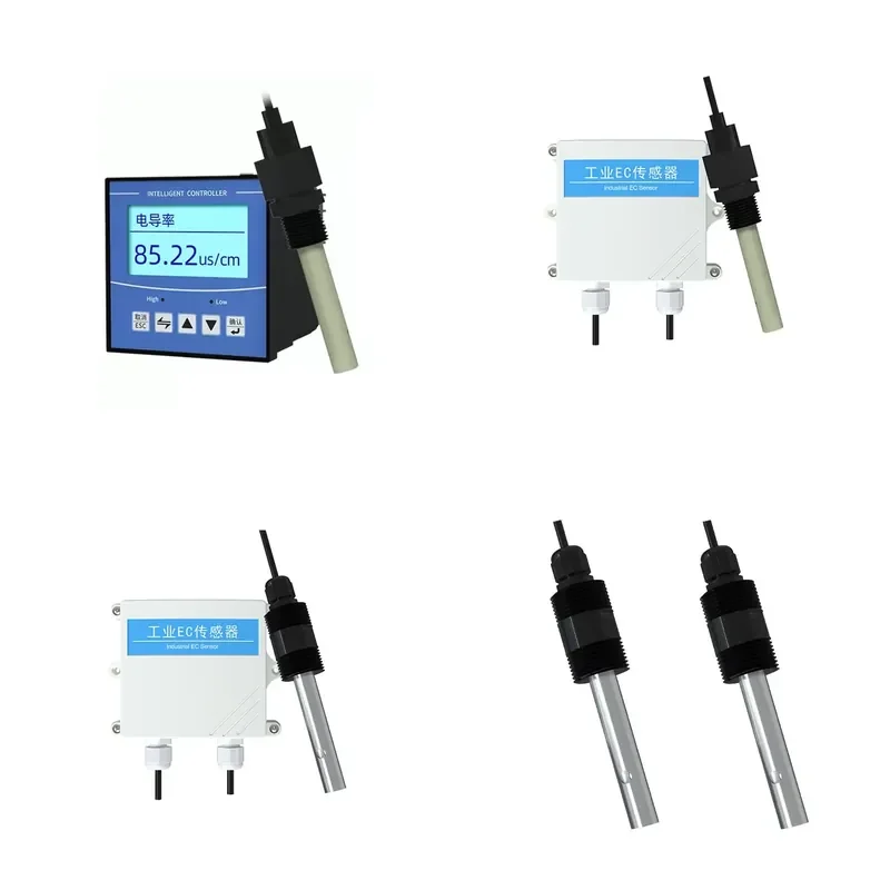 High Precision Water Conductivity Tester EC Meter with Electrode Sensor for Water Hardness and Quality Testing