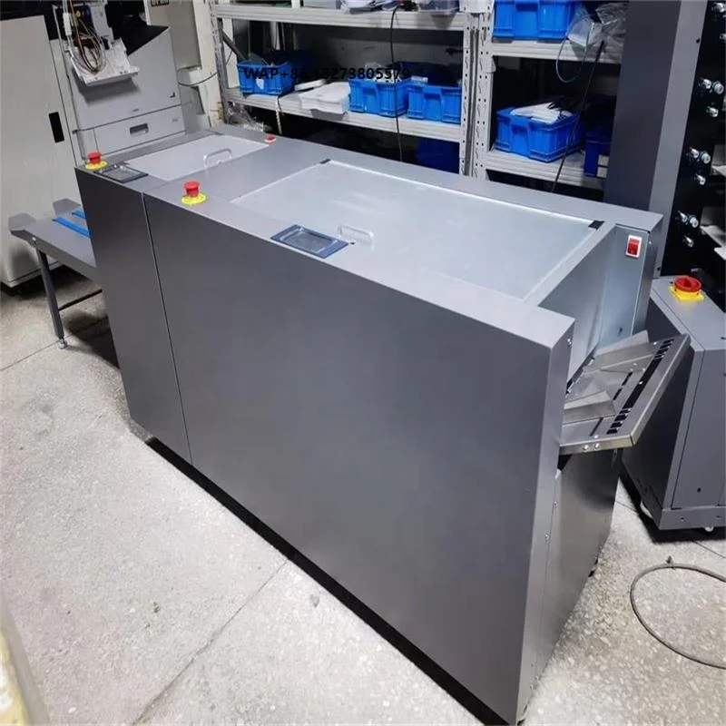 Automatic brochure making machine, brochure making machine loading, folding, cutting A3 size brochure making machine with