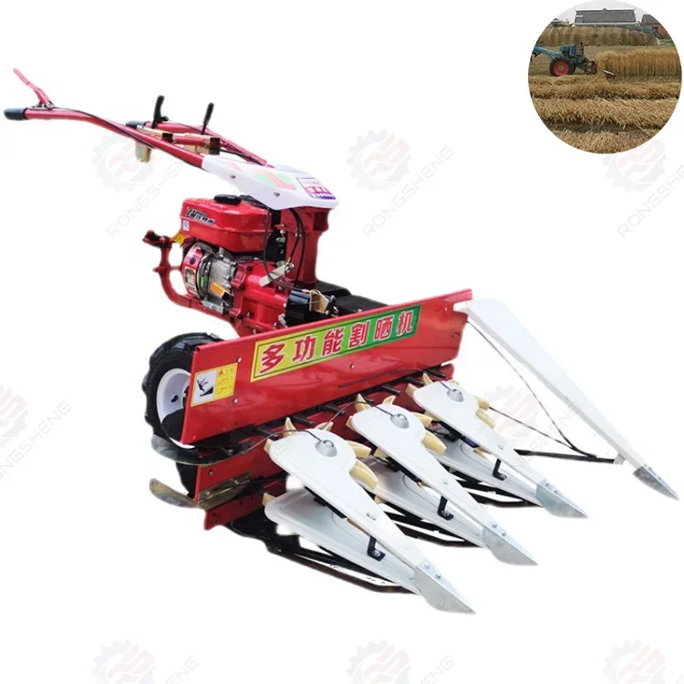 Hot Selling Small Scale Rice Wheat Corn Harvesting Machine/Chili Alfalfa Straw Reaper