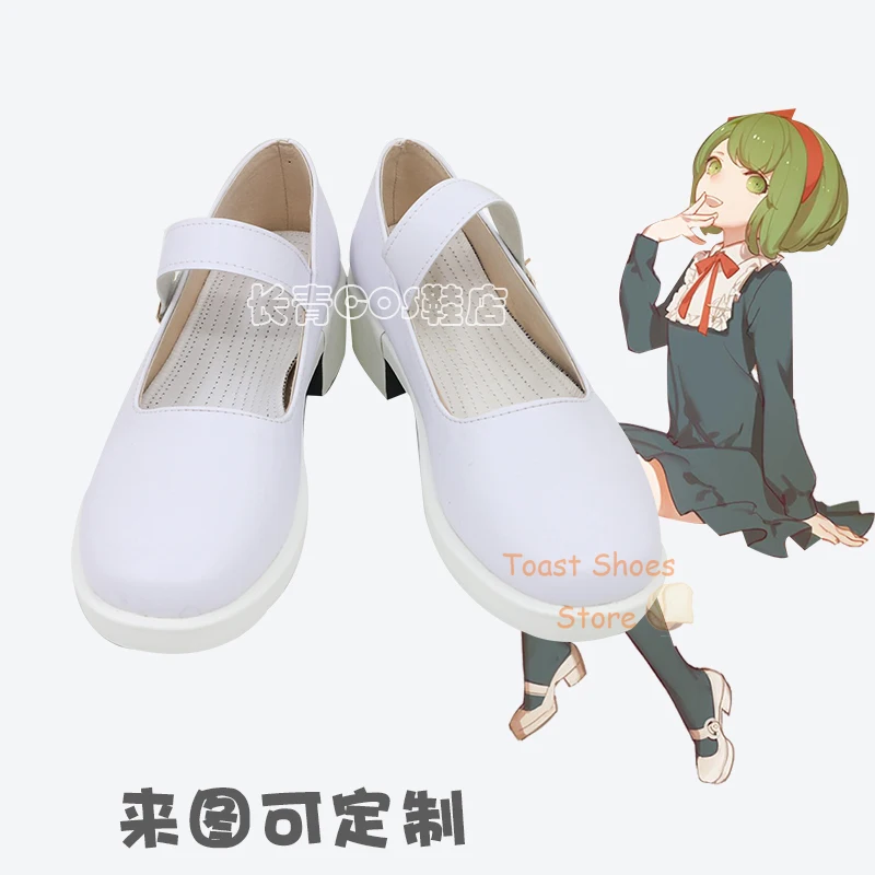 Disfraz de Danganronpa Towa Monaca, juego de cómic para Cosplay, Con zapatos de utilería para fiesta de Halloween