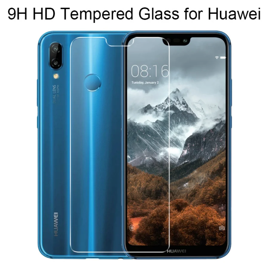 3 Stuks 9H Beschermglas Voor Huawei P30 Lite P40 P20 Pro Gehard Glas Voor Huawei P8 P9 P10 Lite 2017 Schermbeschermers