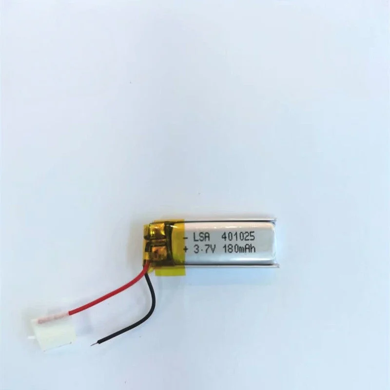 3.7V Lithium Polymer Battery 401025 100mAh for Wireless Bluetooth Earbuds, Selfie Sticks, Stylus Pens, and Voice Recorders