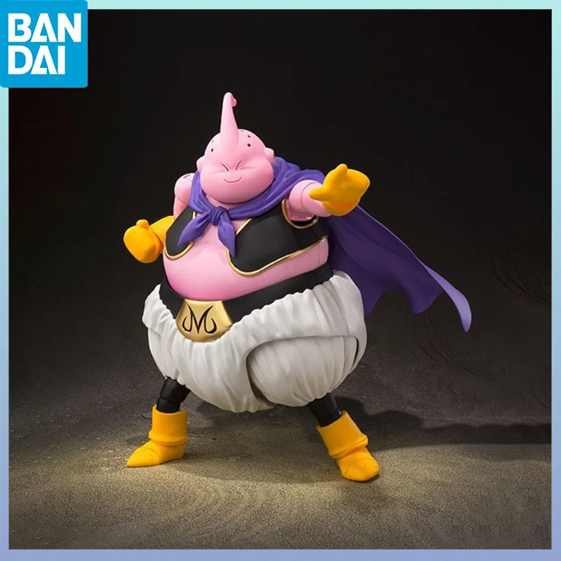 

BANDAI In Stock Dragon Ball Z Majin Buu Fat S.H.Figuarts Collection Series Model Cartoon Character Assemble Model Kit Model toys