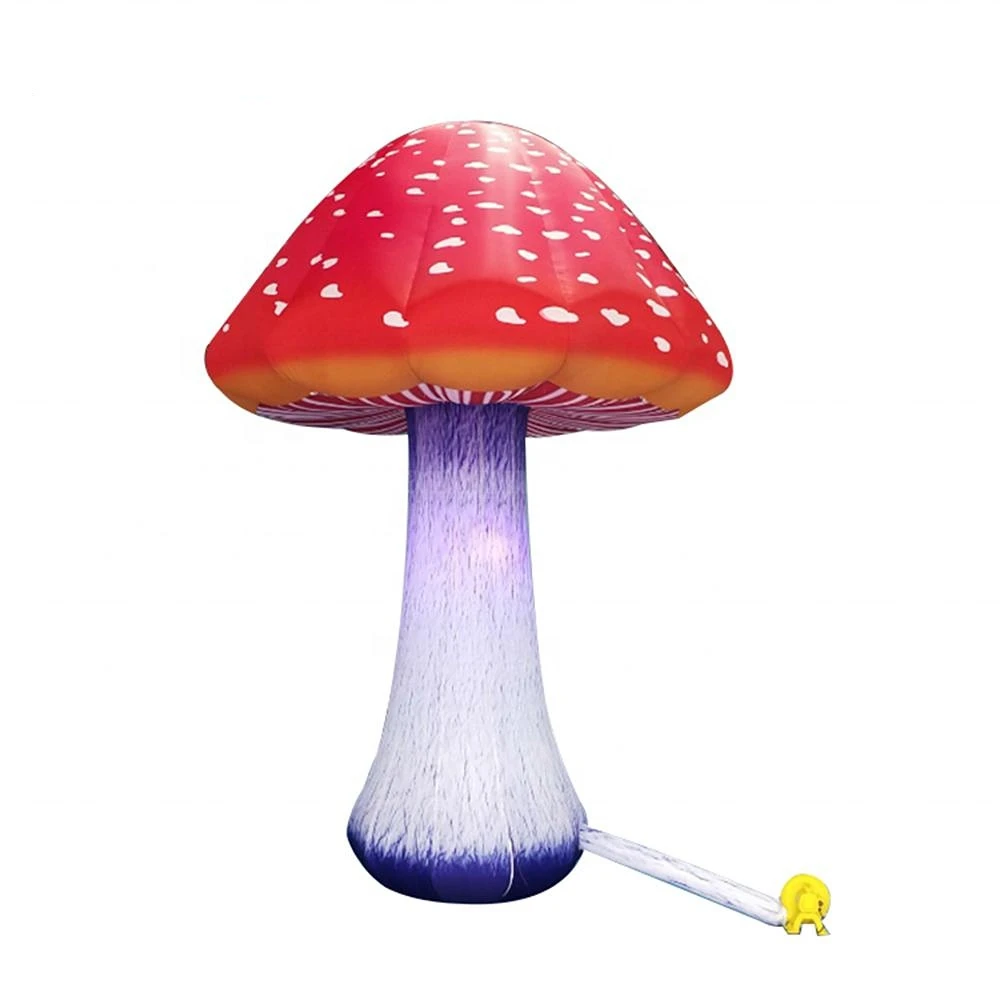 Customized Inflatable Mushroom with LED Lights for Event, Wedding, Party Decorations/ Colorful Mushrooms Balloons