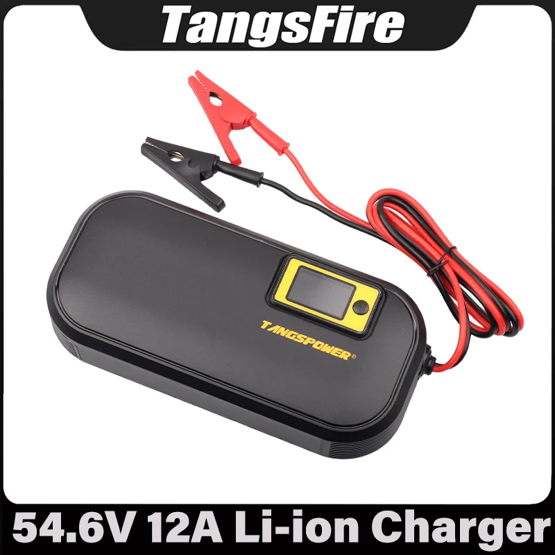 

Output 54.6V 12A 18650 Lithium Battery Charger For 13Series 48V Polymer Li-ion Battery Charger EU/US/AU/UK High Quality Plug