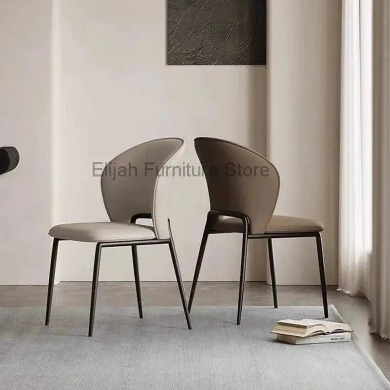 

Modern Dining Chairs Light Luxury Minimalist Home Design Living Room Negotiation Chairs Dining Room Furniture