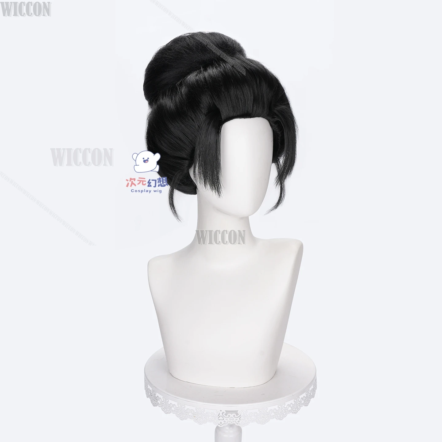 أنيمي فيلم كويوكي سويااما هاكوجي شعر مستعار تأثيري التقليدية اليابانية النساء الشعر Hanamusubi Geiko Oiran شعر مستعار تأثيري مهرجان نافيداد