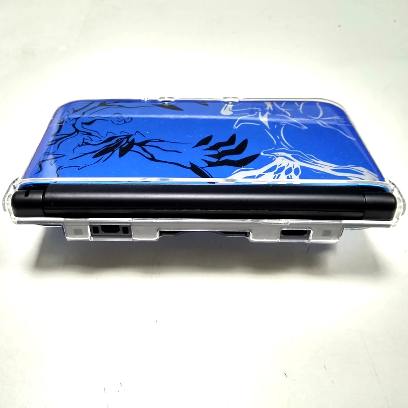 Capa de Cristal Duro para Nintendo 3DS XL Console, Shell Tampa Clara, Anti Scratch, Anti Poeira, Caixa Transparente Protetora, Alta Qualidade
