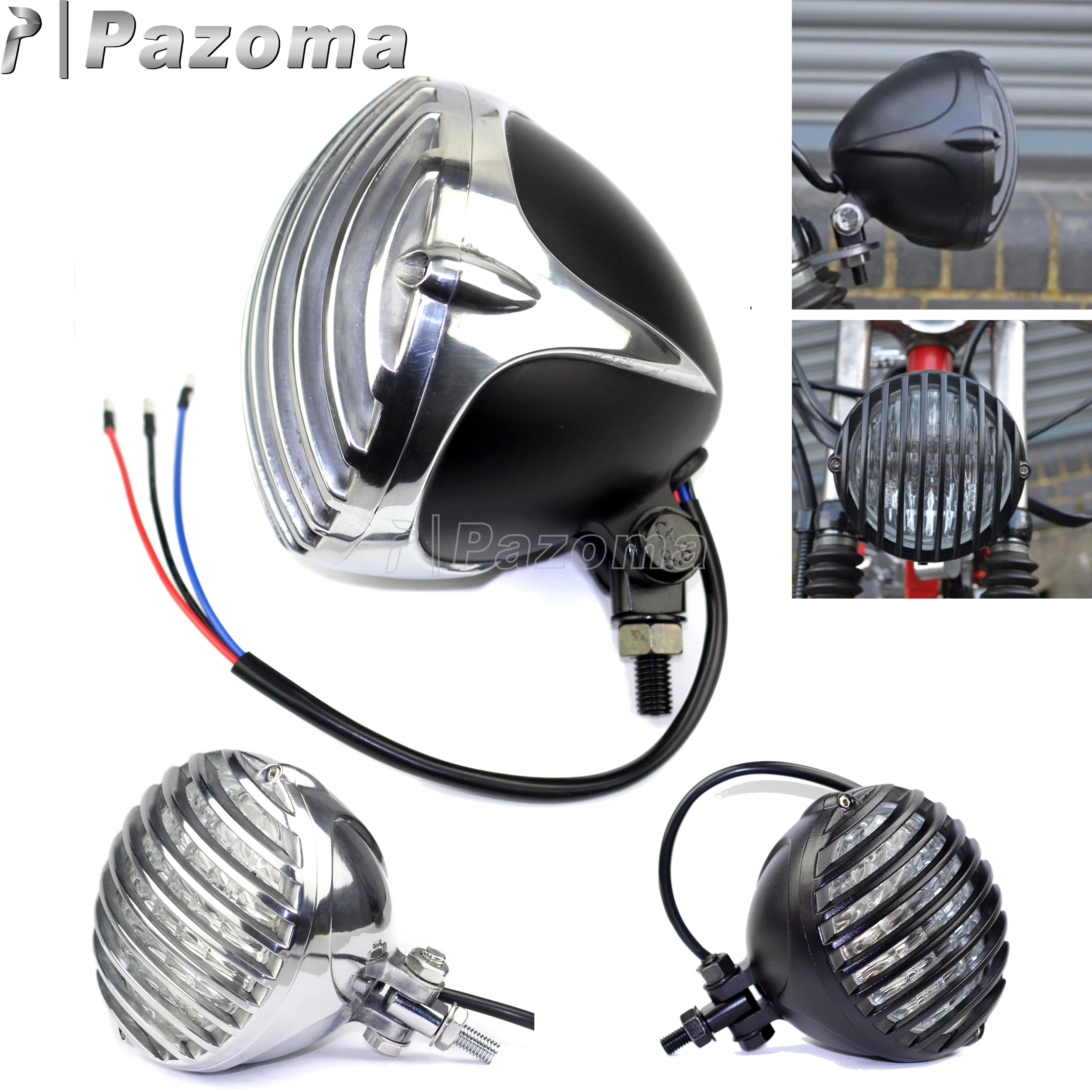 

Мотоциклетная ретро-фара для Harley Dyna Fat Bob FXDF Low Rider FXDL Street Bob FXDB Switchback FLD Wide Glide FXDWG FXDC FXDLI