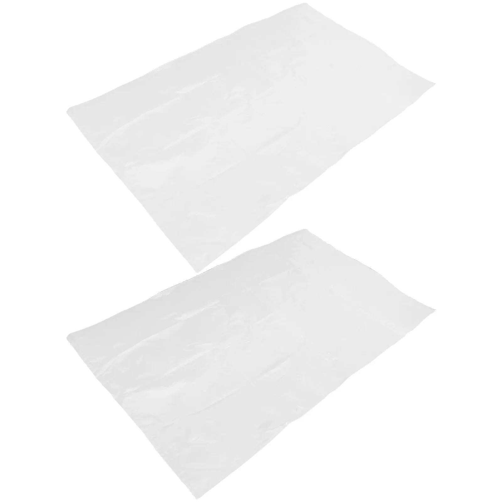 2Pcs 200L 53 Gallon Flange Drum Liner Bags Leak-Proof Heavy-Duty Plastic Inner Bags for Paint Coating Storage Transfer