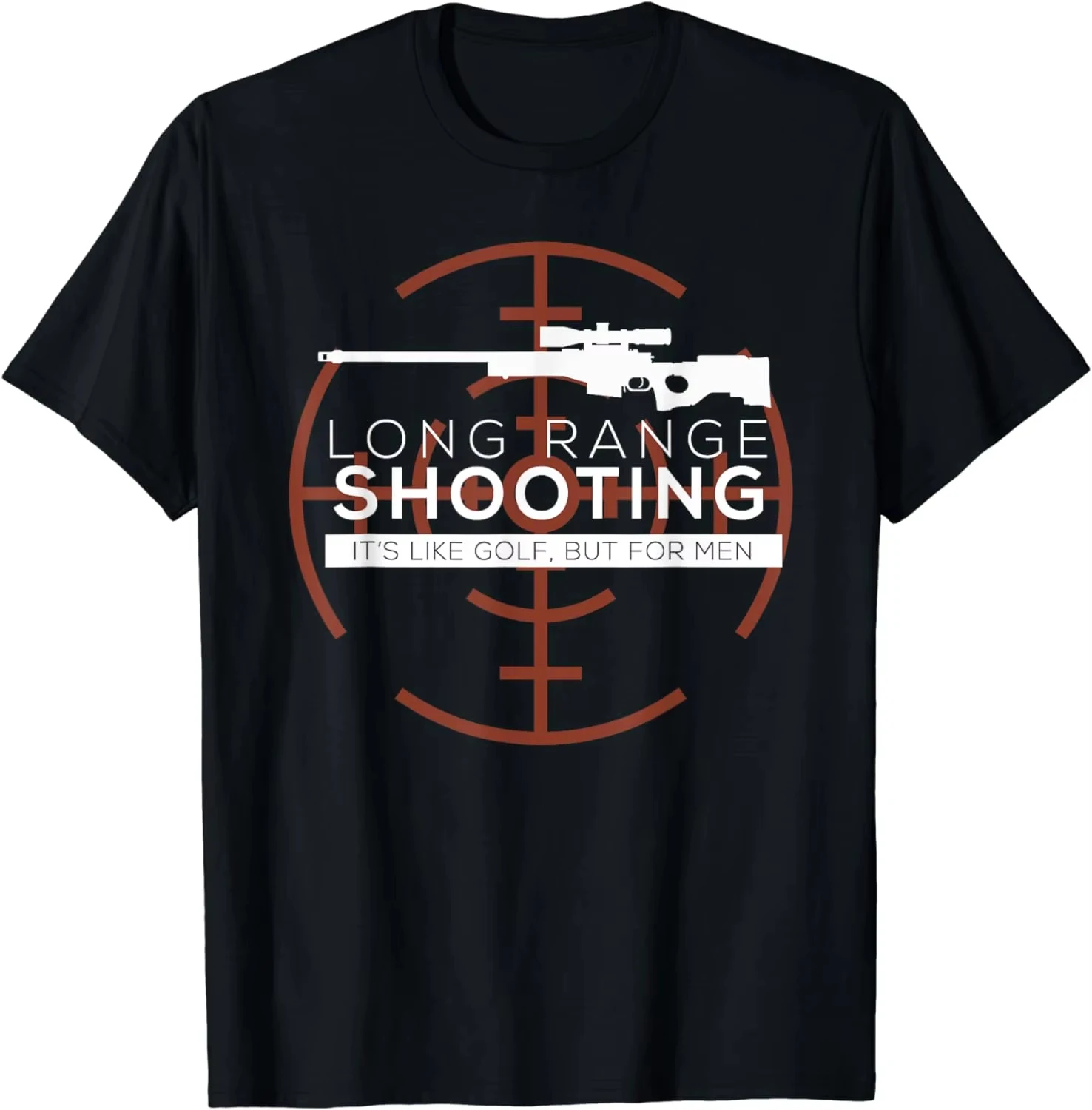 2026 New Long Range Shooting Vintage Sniper Rifle Marksman Shooter T-Shirt Cotton O-Neck Summer Short Sl