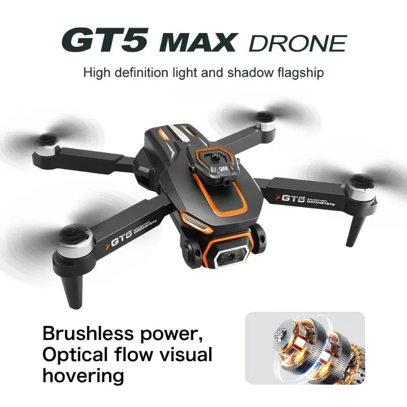 

GT5 MAX Drone 4K Profesional 6K HD Camera Obstacle Avoidance Aerial Photography Brushless Foldable Quadcopter Gift Toy