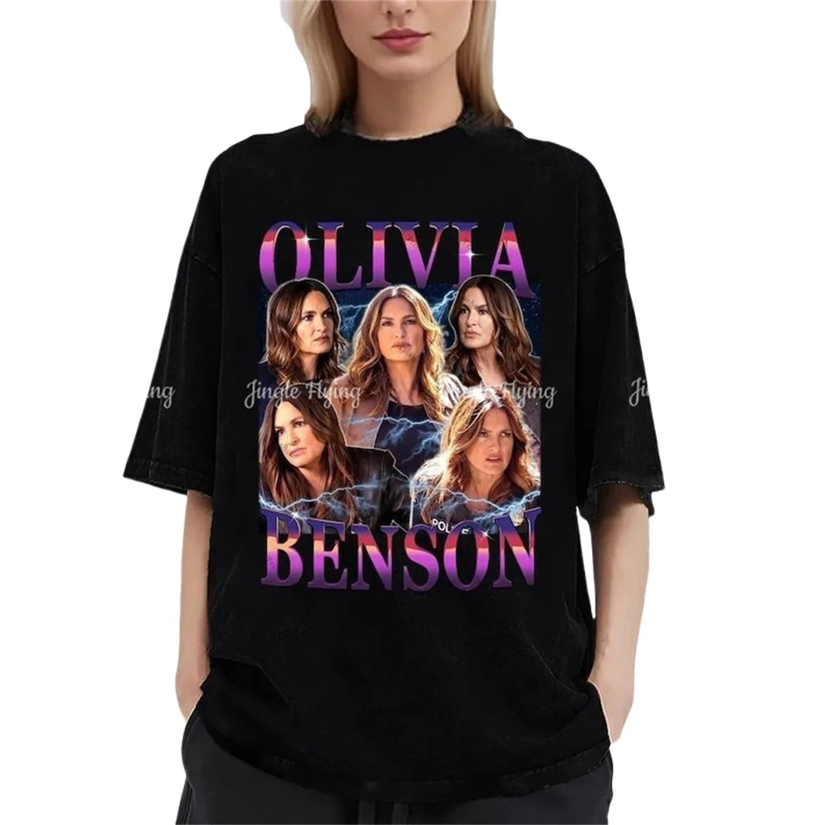 قميص جرافيك أوليفيا بنسون، هدايا مروحة القانون والنظام، مسلسل تلفزيوني من التسعينيات، هدية للجنسين