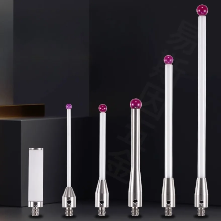 CNC machine probe M4 For Renishaw ruby ceramic measuring needle hollow/solid ceramic rod A-5000-3709/3712 6.0mm