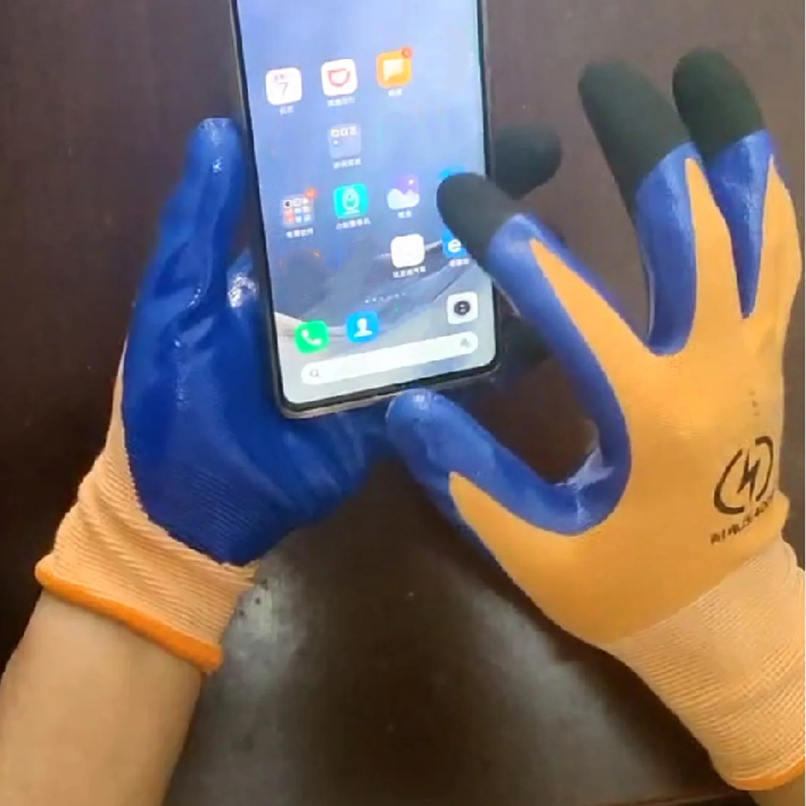 Electrical Safety Gloves Ultra Thin Flame Retardant Versatile Touchscreen Electrical Insulated Gloves 400V for Instrumentation