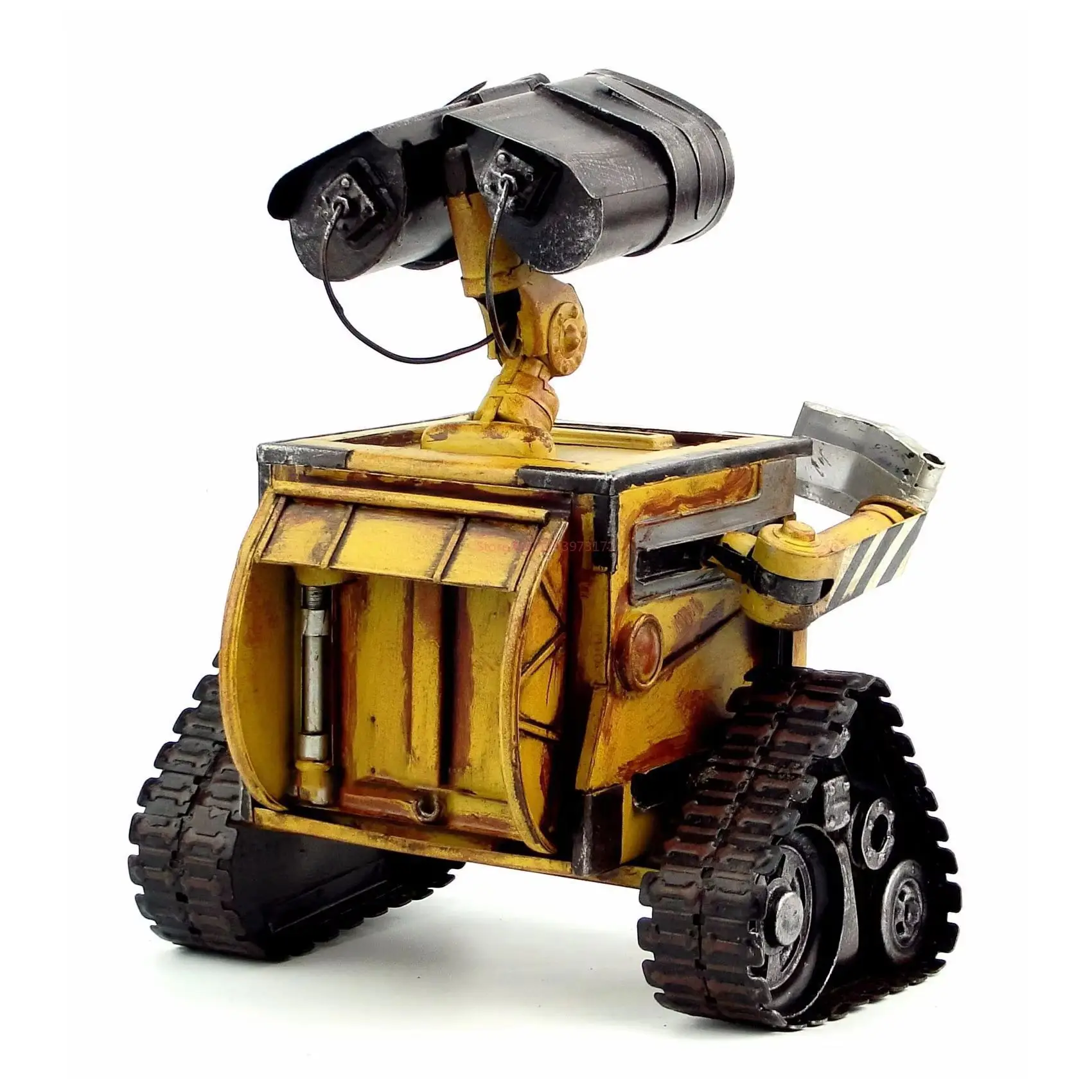 Wall-E Disney  Robot Movie Action Figure Steel Metal Model Robot Kawaii Wall-E Figurine Children Toy For Collection Of Ornaments