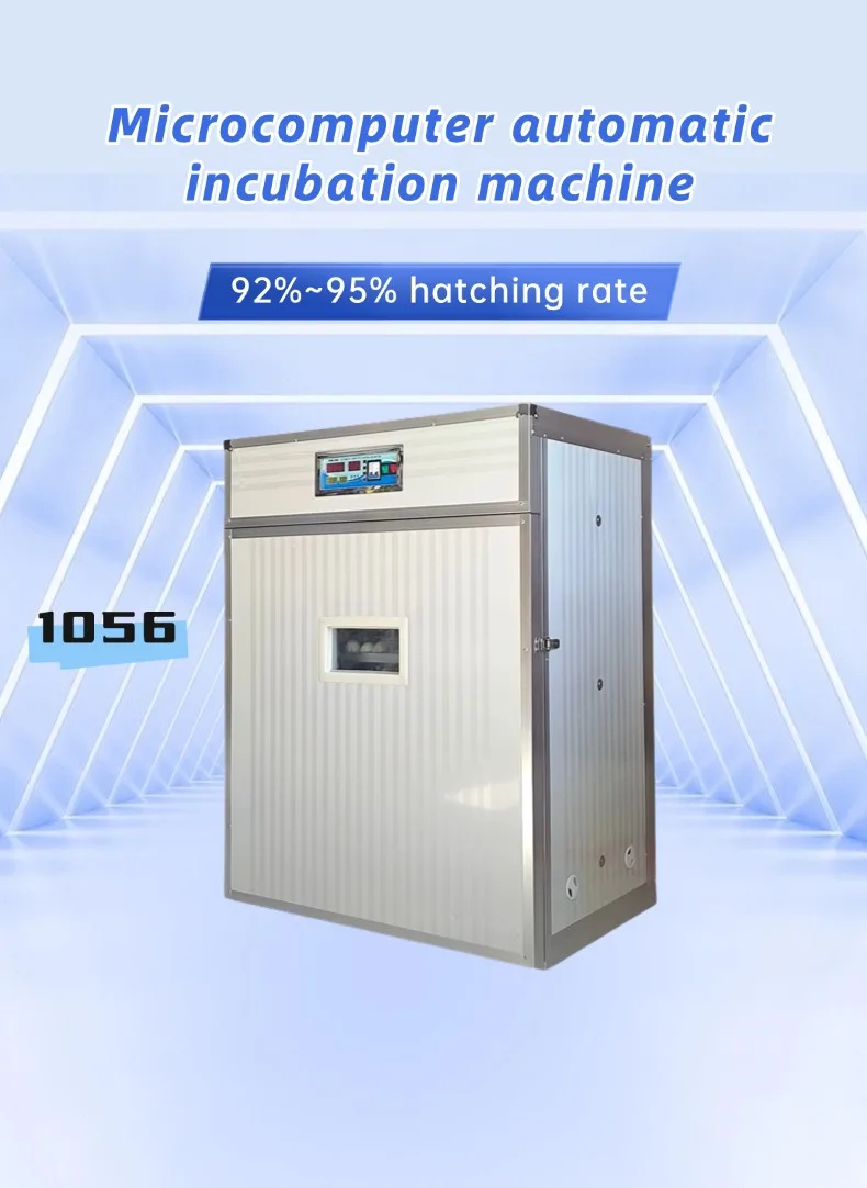 Factory Wholesale 1056 Incubators Egg Hatching Machine Fully Automatic High Quality Incubator Machine for Hatching Eggs