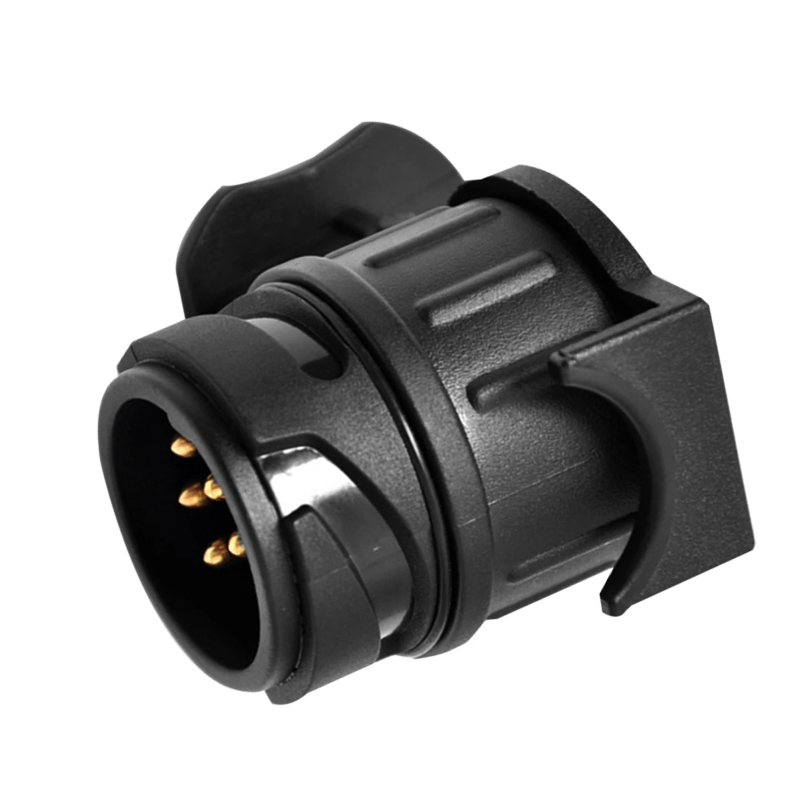 

13 to 7 Pin Waterproof Trailer Plug Adapter 12V Socket Converter for Trailer Lights Wiring Harness Extension 13 Pin Plug