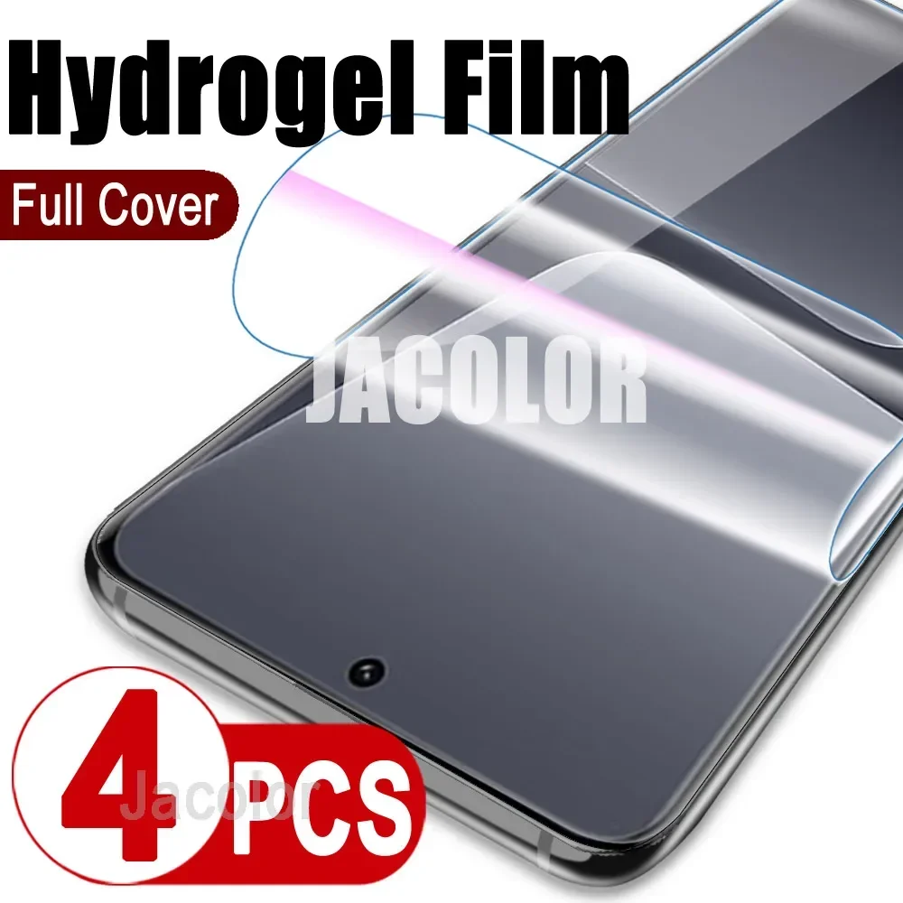 4pcs Hydrogel Film For Xiaomi 13 12T 12 T X S Lite Pro 12S Ultra 12X Screen Protection Xiomy 13Pro 12Pro 12Lite Utra 12TPro 600D