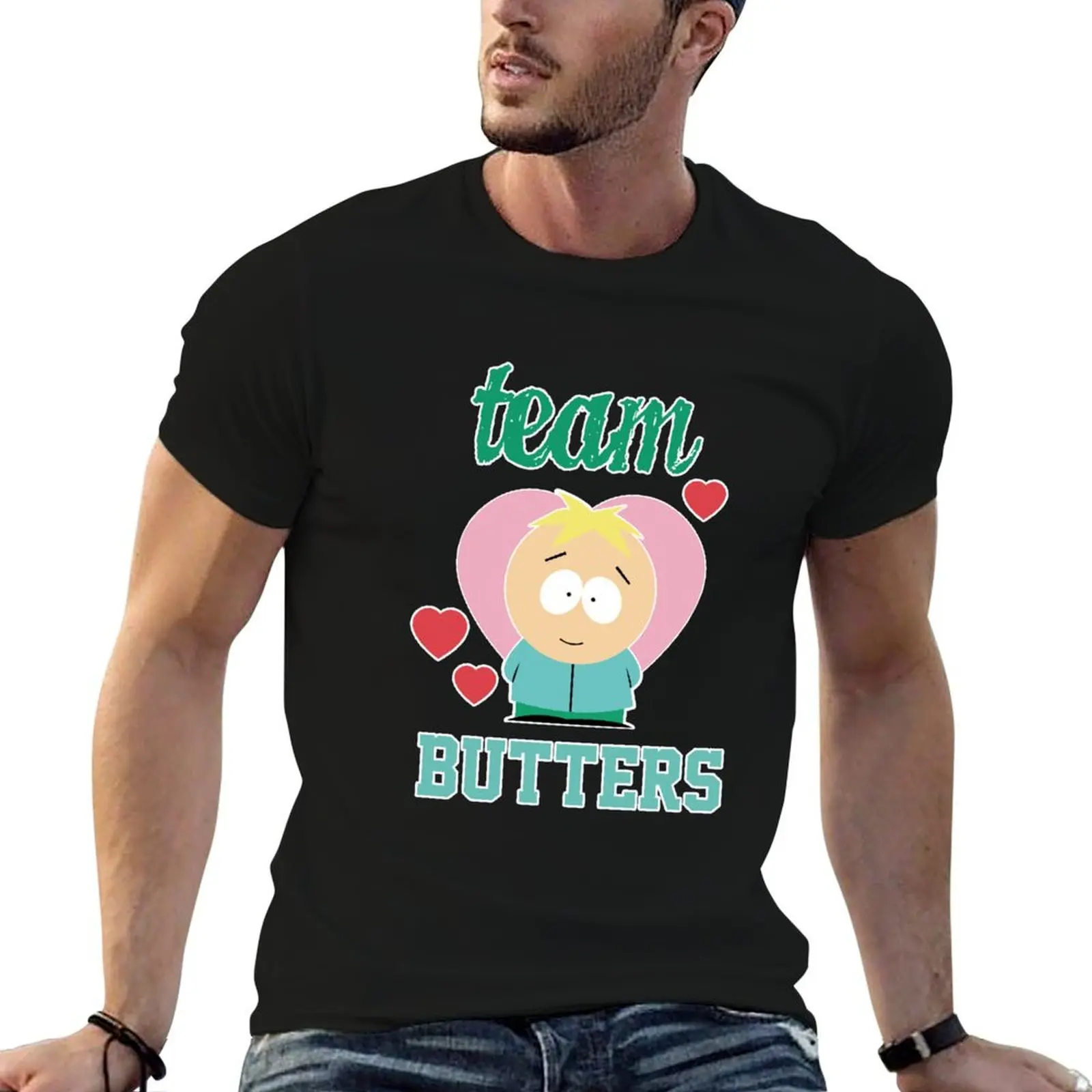 

SOUTH PARK TEAM BUTTERS UNISEX PREMIUM T-Shirt t shirts for man graphic funny man t shirts for men casual T-Shirt