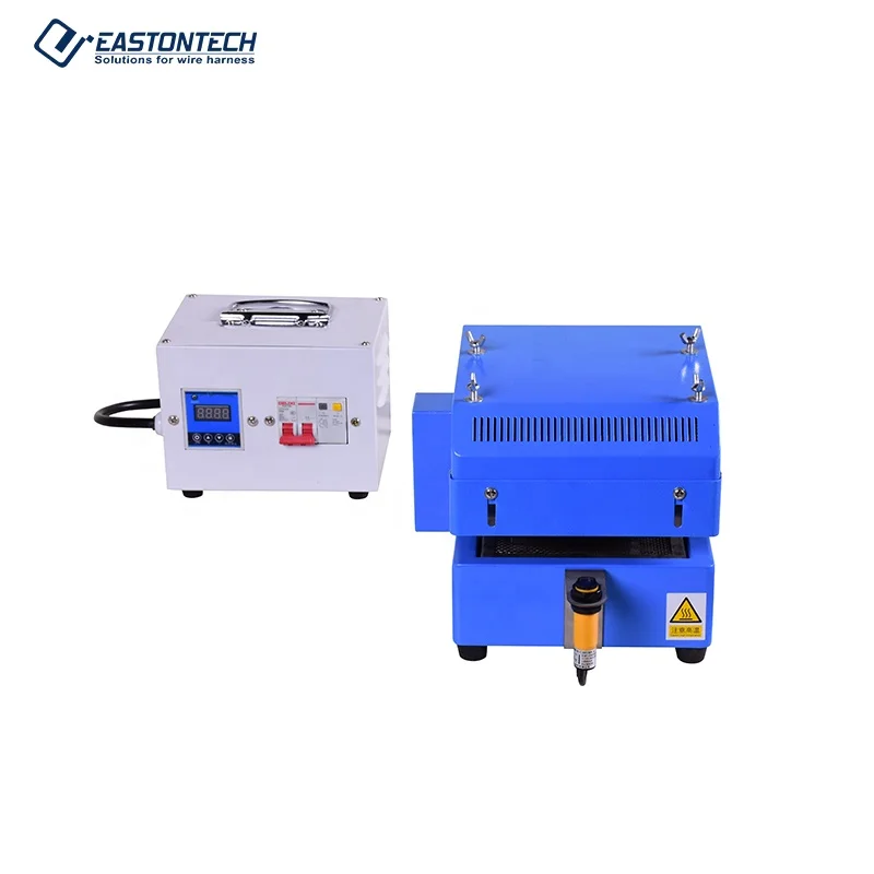 EW-1915 Small manually feeding heat shrinkable tube heater machine semi automatic tube heating shrinking machine