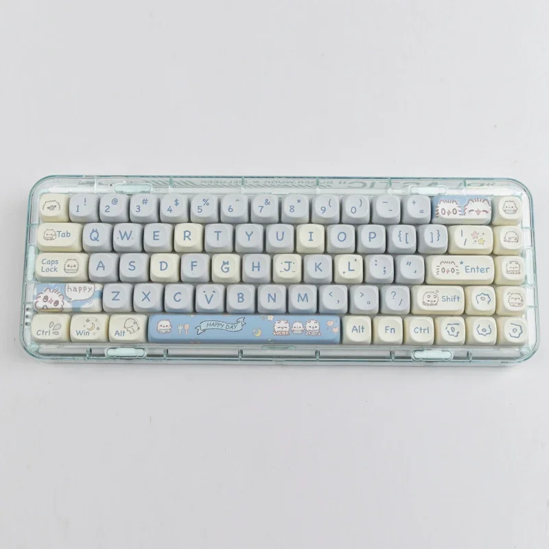 144 키 GMK 귀여운 야옹 PBT 키캡, MOA 프로필 염료 승화 키캡, Gateron Cherry MX 스위치 기계식 키보드 IK75 GK64 Best5 144 키 GMK 귀여운 야옹 PBT 키캡, MOA 프로필 염료 승화 키캡, Gateron Cherry MX 스위치 기계식 키보드 IK75 GK64 Best5