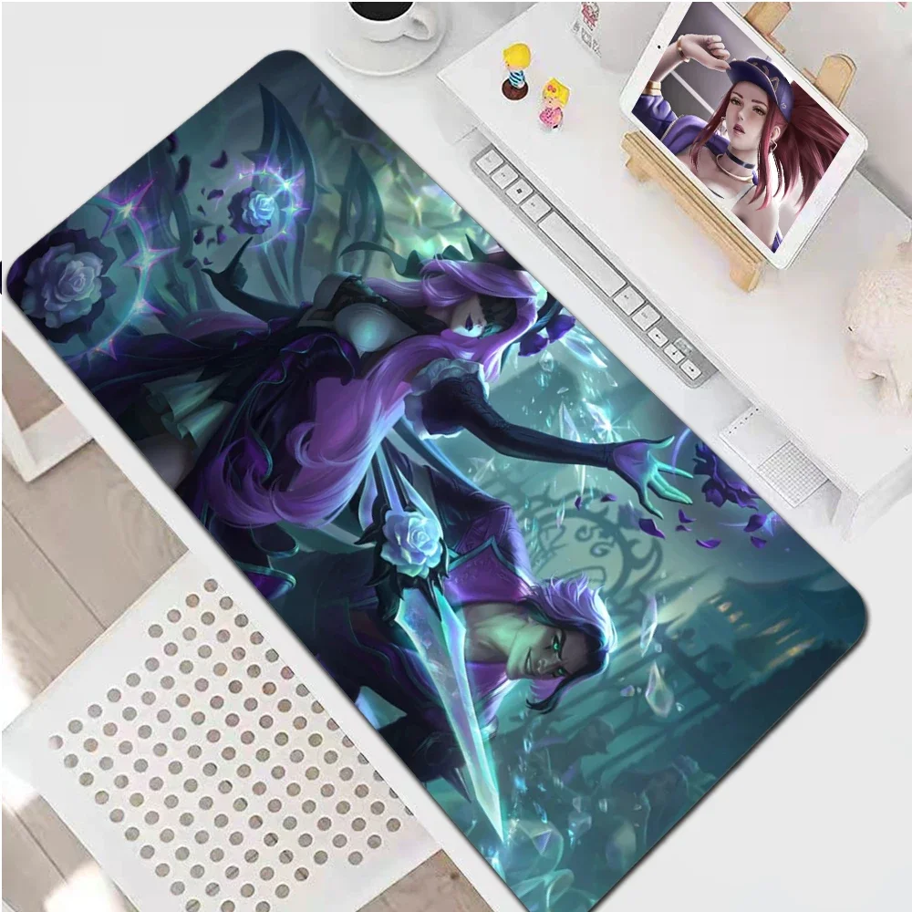 Modello LOL Talon Mouse Pad Gamer Keyboard Maus Pad Desk Mouse Mat accessori di gioco per Overwatch