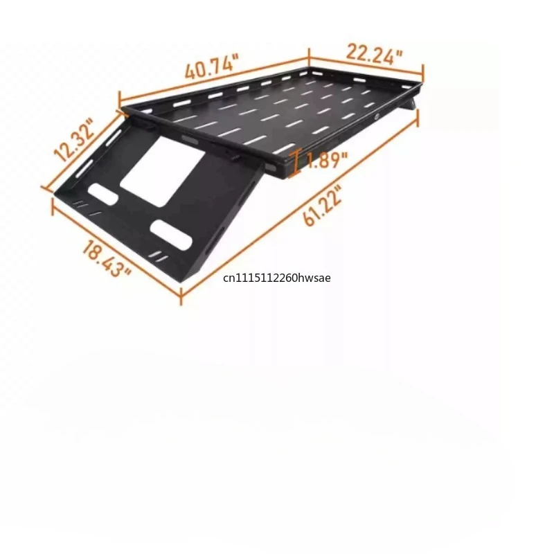 Suitable for JK JL2007-2024 4 door trunk rack tail box thickened luggage rack modification