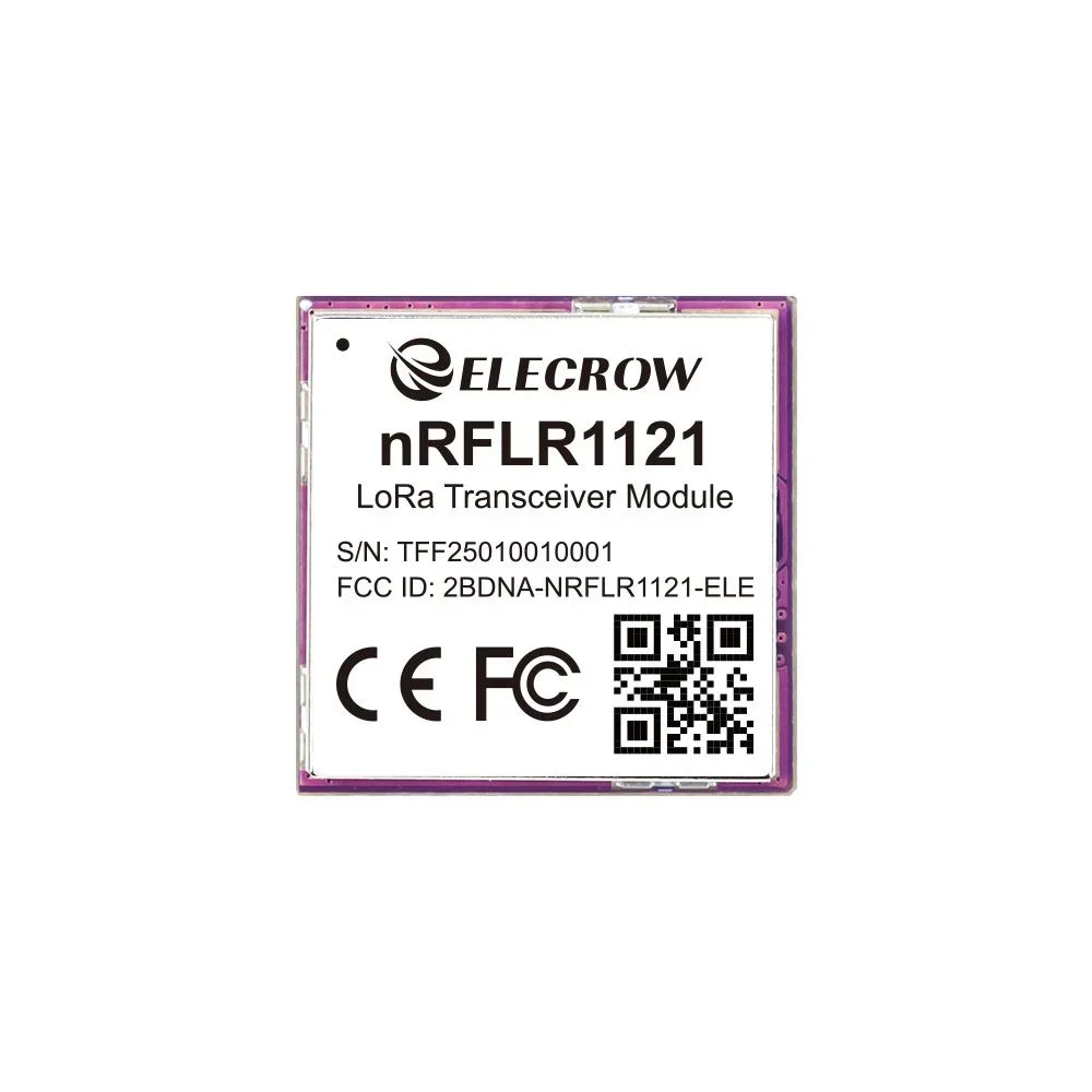 Hot Sale Elecrow nRFLR1121 Wireless Transceiver Module Integrates Nordic nRF52840 and Semtech LR1121