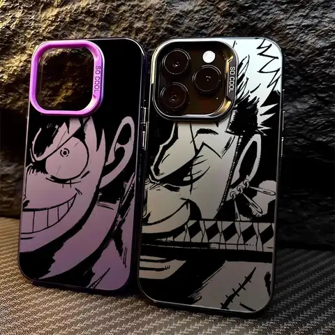 Case for Apple iPhone 11 13 15 Pro Max 14 Plus 12 16 Silicone Shell Phone Cover Shockproof Protective Funda Anime One P-Piece
