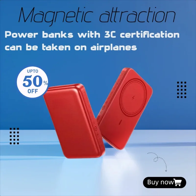 

20W Magnetic Wireless Power Bank Dedicated Fast Charging Mobile Power Supply For Apple Phones