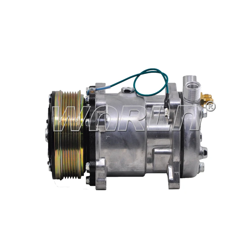 

24V Car Universal AC Compressor 5S14 6PK Auto Air Conditioner System Compressor For Truck Universal 508 WXUN075