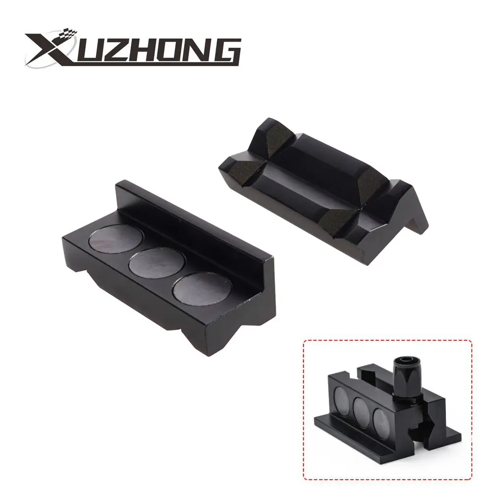 Aluminum Alloy Line Separator Vise Jaw Protective Inserts For AN Fittings Black Fit Hose Fittings -3 AN to -32 AN Car Parts