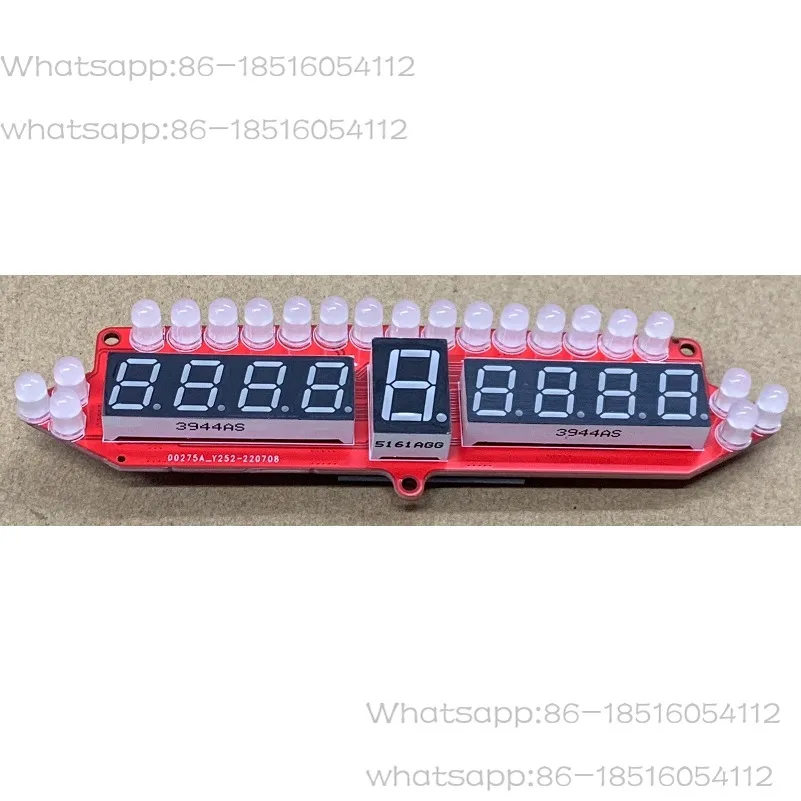 

Analog Racing Display Instrument RGB Full Color Running Horse Lights Key Game Steering Wheel Peripheral SIMHUB Settings