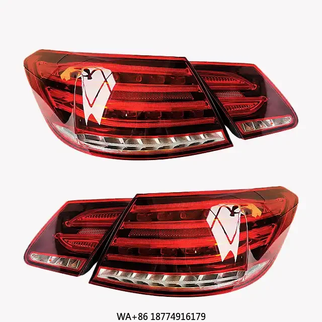 

Factory Direct Sales Upgrade New Style Red Set Rear Lamps LED Taillight for W207 E Class Rear Light 2009-2014