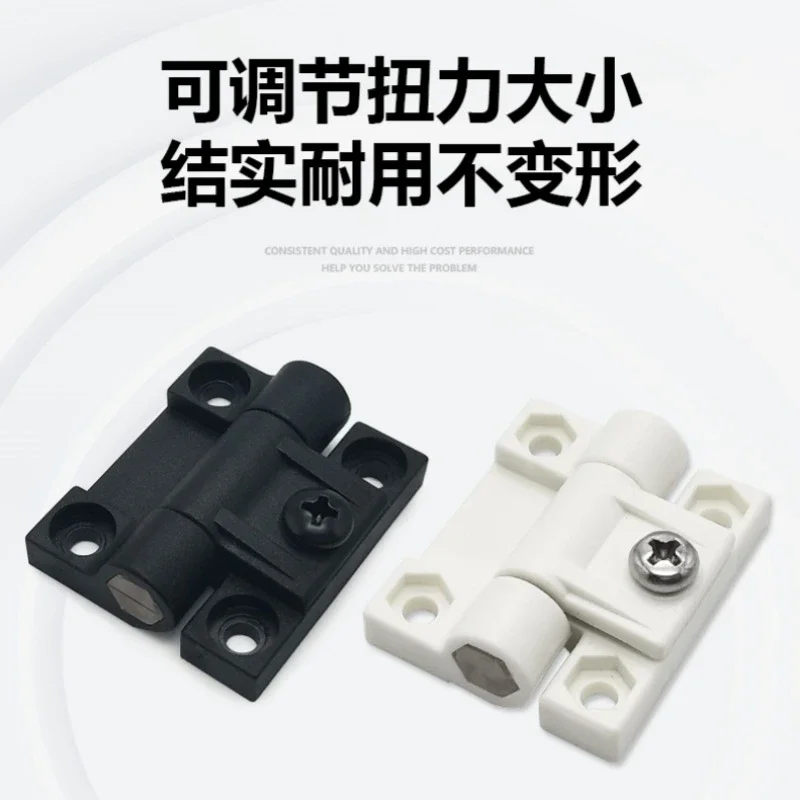 Plastic Damped Adjustable Hinges Torque Hinges E6-10-301-20 Stop Black Hinges