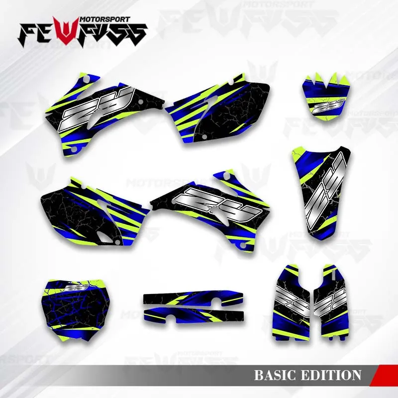 

Графические наклейки Fewfuss, наклейки для мотоцикла, на заказ для 2006, 2007, 2008, 2009, YZF250 450