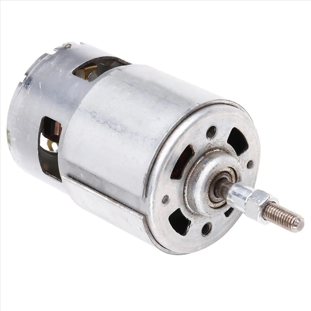 A40I 755 DC Motor for Weed Trimmer 12V Grass Cutter Motor with Long Shaft for Efficient Weed Cutting and Trimming