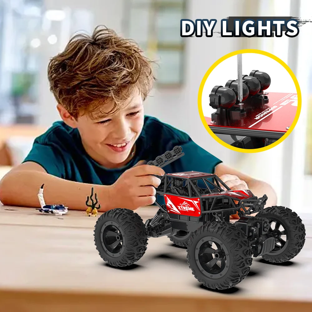 

Q145 remote control 2.4G alloy climbing car remote control car four-wheel drive climbing car boys and girls toy