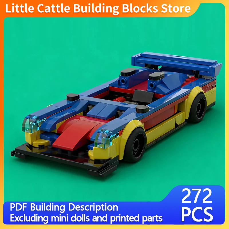 スピードレーシングカーモデル-moc-組み立てブロック-sn01-トップティアスポーツカー-モジュラーテクノロジー-子供向けホリデーギフト-組み立ておもちゃセット