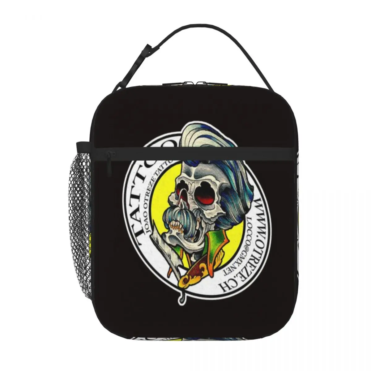 Bestselling Joao Otreze Tattoo Stitched Detail Insulated Lunch Pouch Baby Feeding Waterproof Lunch Bag