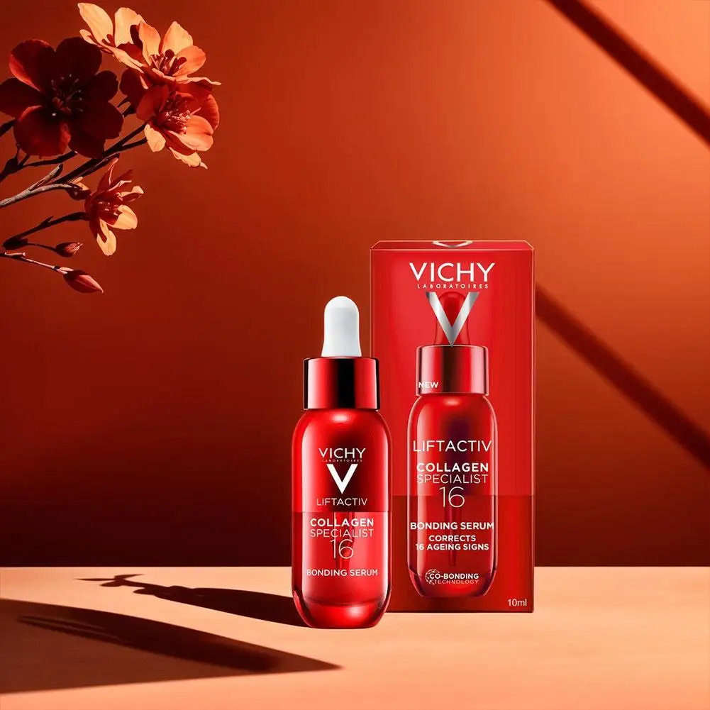 سيروم Vichy Liftactiv Collagen Specialist المضاد للأكسدة والترطيب وتصحيح 16 علامات الشيخوخة للعناية بالبشرة الحساسة