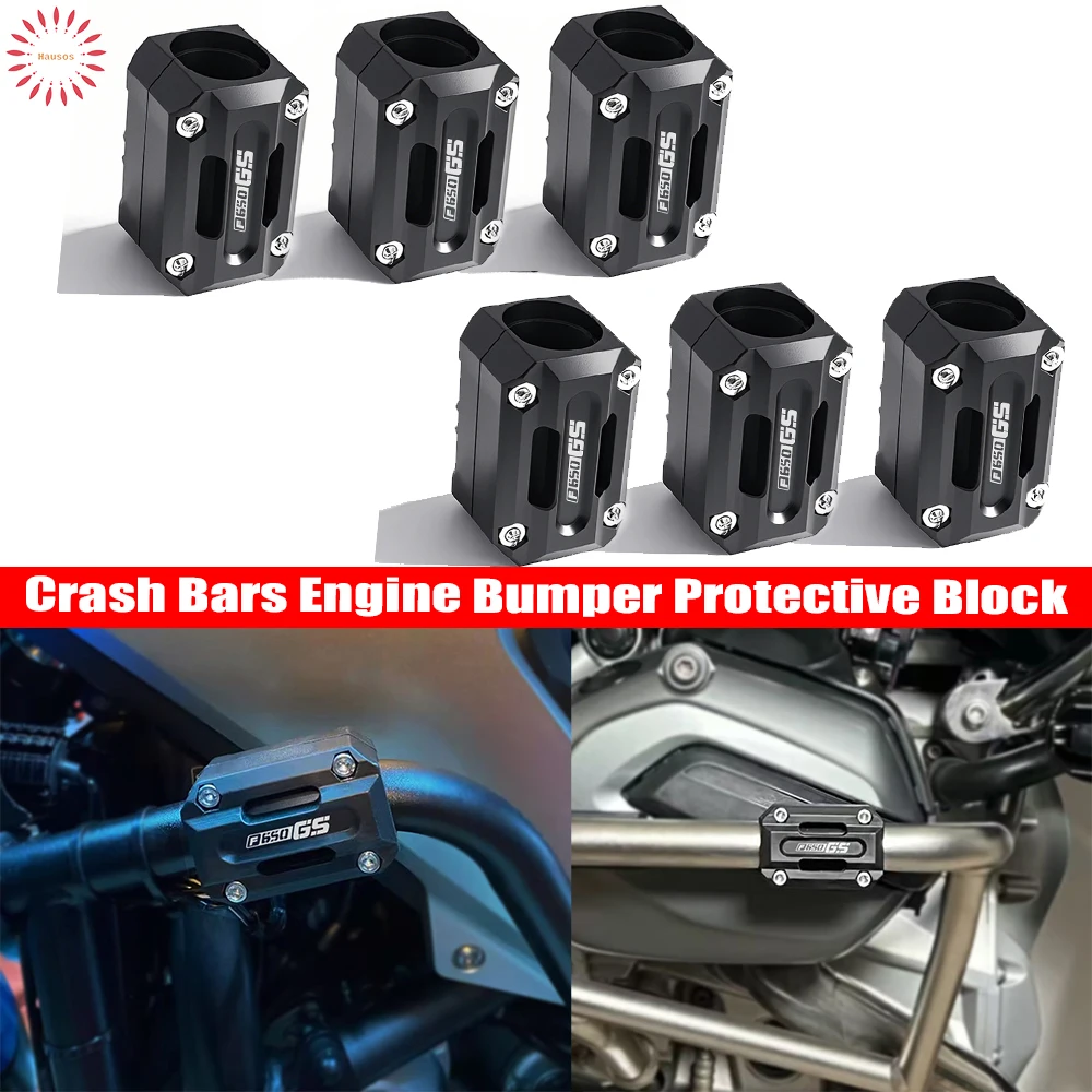 

Logo For BMW F650GS 650 GS Engine Guard Crash Bars Motorcycle Accessories Engine Bumper Protective Block Hot Deal