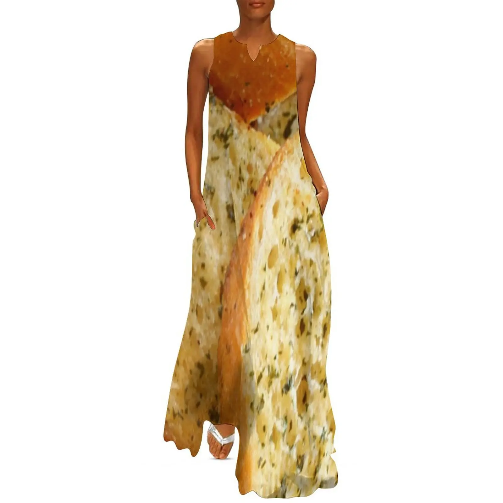

Garlic bread Long Dress wedding guest dress 2025 women's dresses luxury women's summer clothing 2025 dresses for women 2025