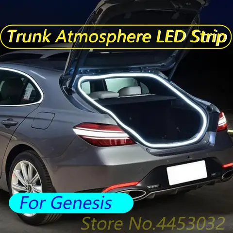 기네시스 G80 G90 G70 GV80 GV70 GV60 G60 G40 GV40 GV30 G30 G20 차량 트렁크 LED 실내 무드등 12V 4M