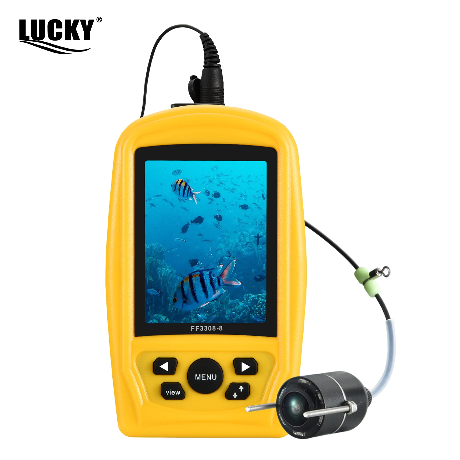 

LUCKY underwater Fish Finder fishing camera Ice Fishing Night vision Camera 4.3" LCD Monitor sport video camera underwater