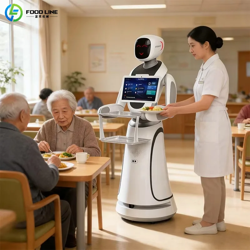 

Customized High Performance Food Delivery Robot for Restaurant with AI Voice Interaction & Stable Indoor Navigation