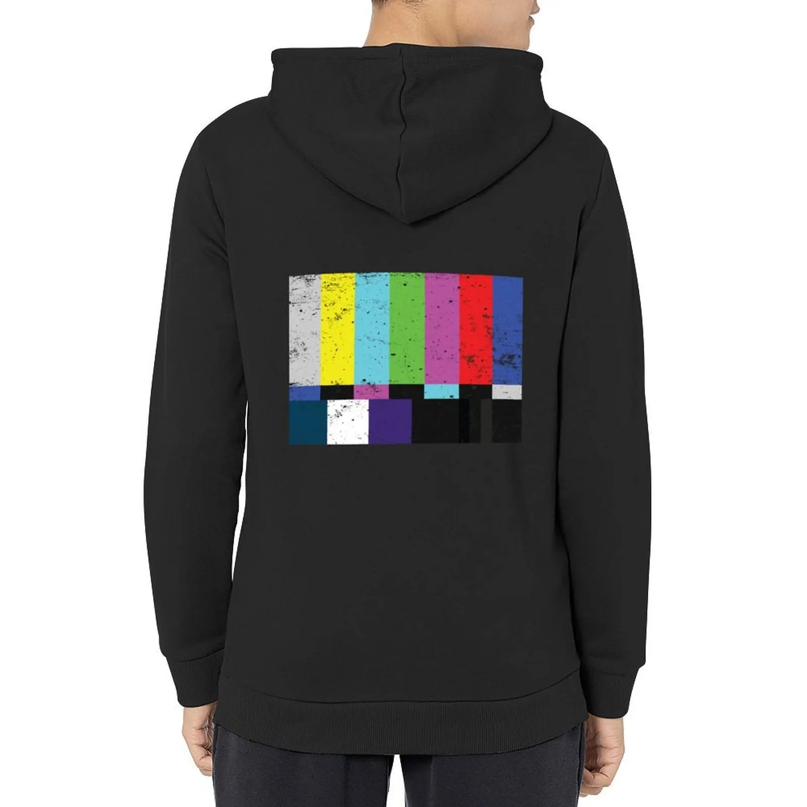 

TV test Lines (Half Hoodie men's coat autumn jacket men winter clothes new in hoodies and blouses