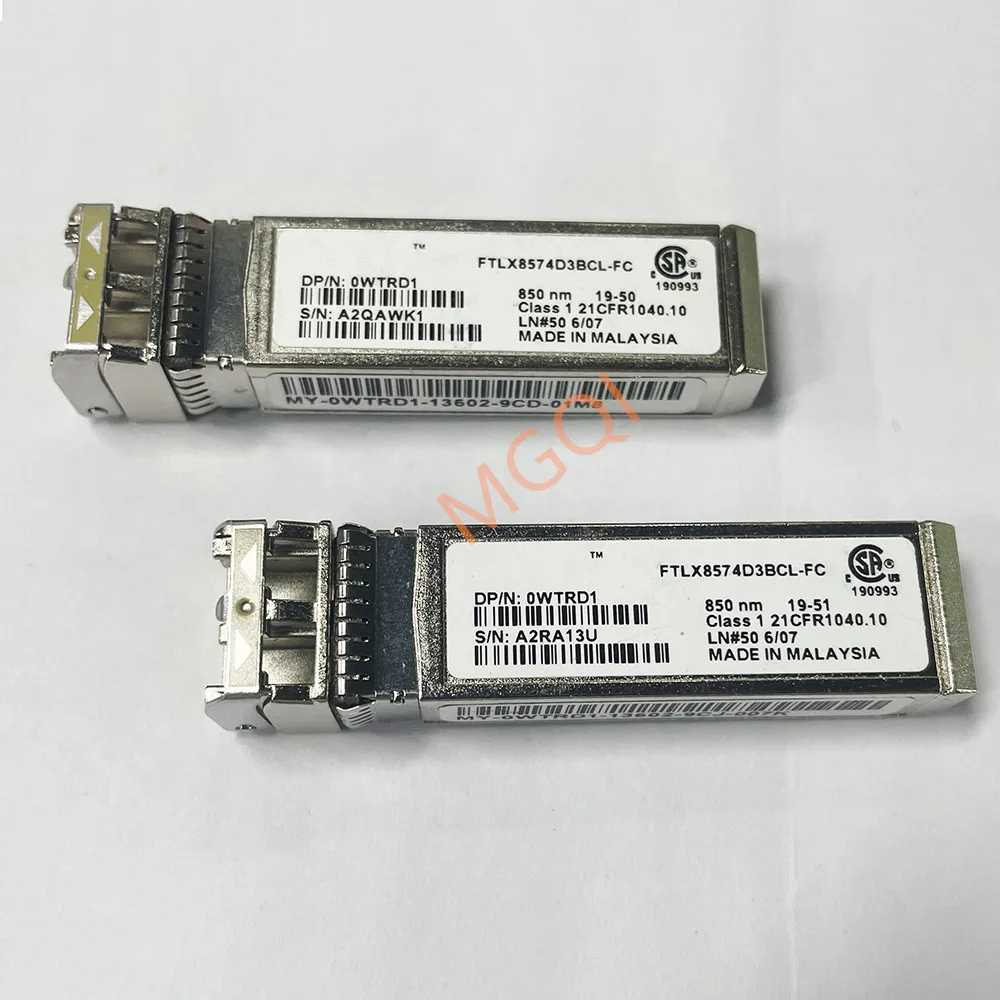 Sfp Transceiver 10G FTLX8574D3BCL-FC 0WTRD1 DE-L sfp 850nm 300m sr 10G/10GB Transceiver/Multimode Dual Fiber Transceiver Module