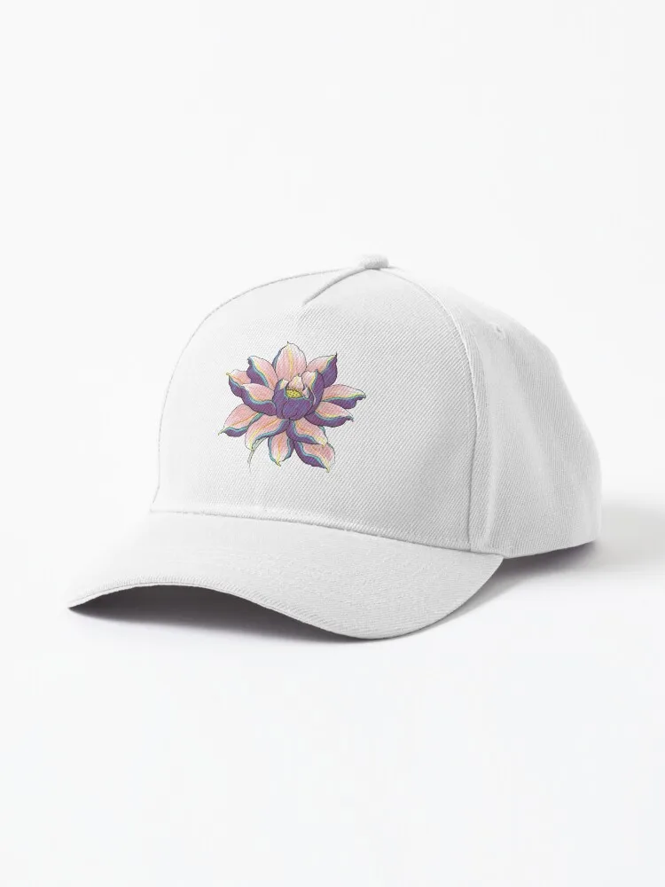 Violet Lotus Cap For Women Men Hip Hop Cap Street Baseball Hat New Fashion Hat